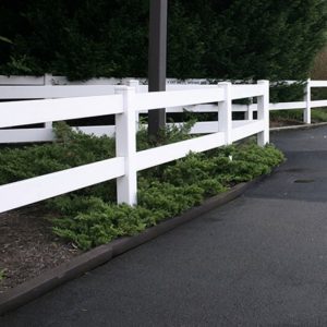 3'-vinyl-2-rail-split-rail-fence