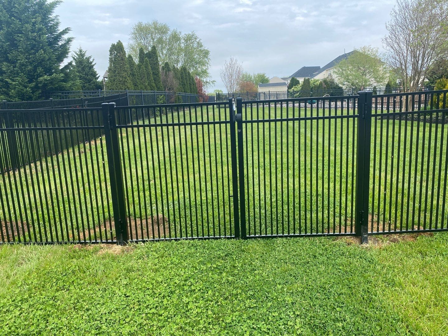 black-aluminum-pool-fence