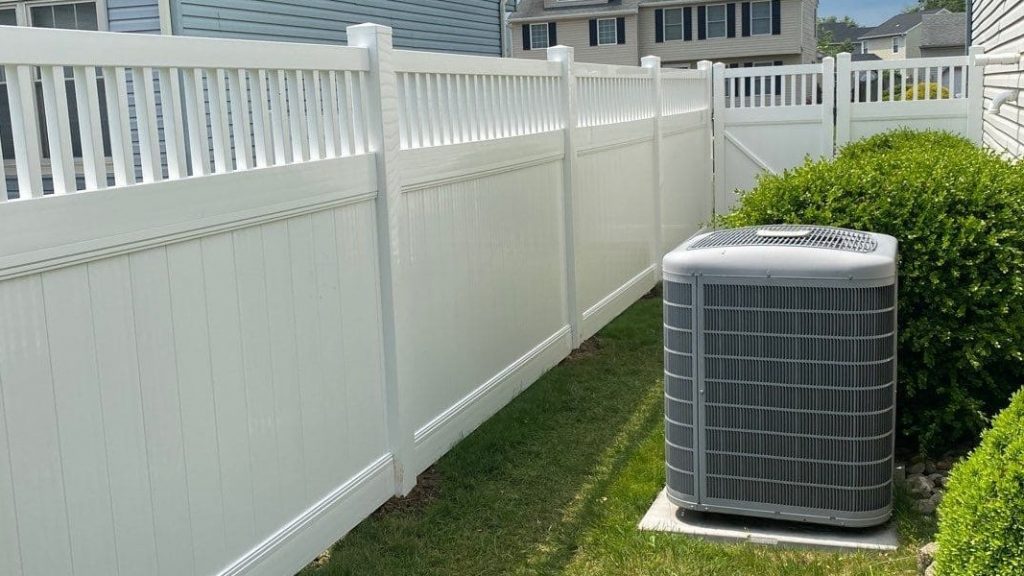 white vinyl pvc fence company near me