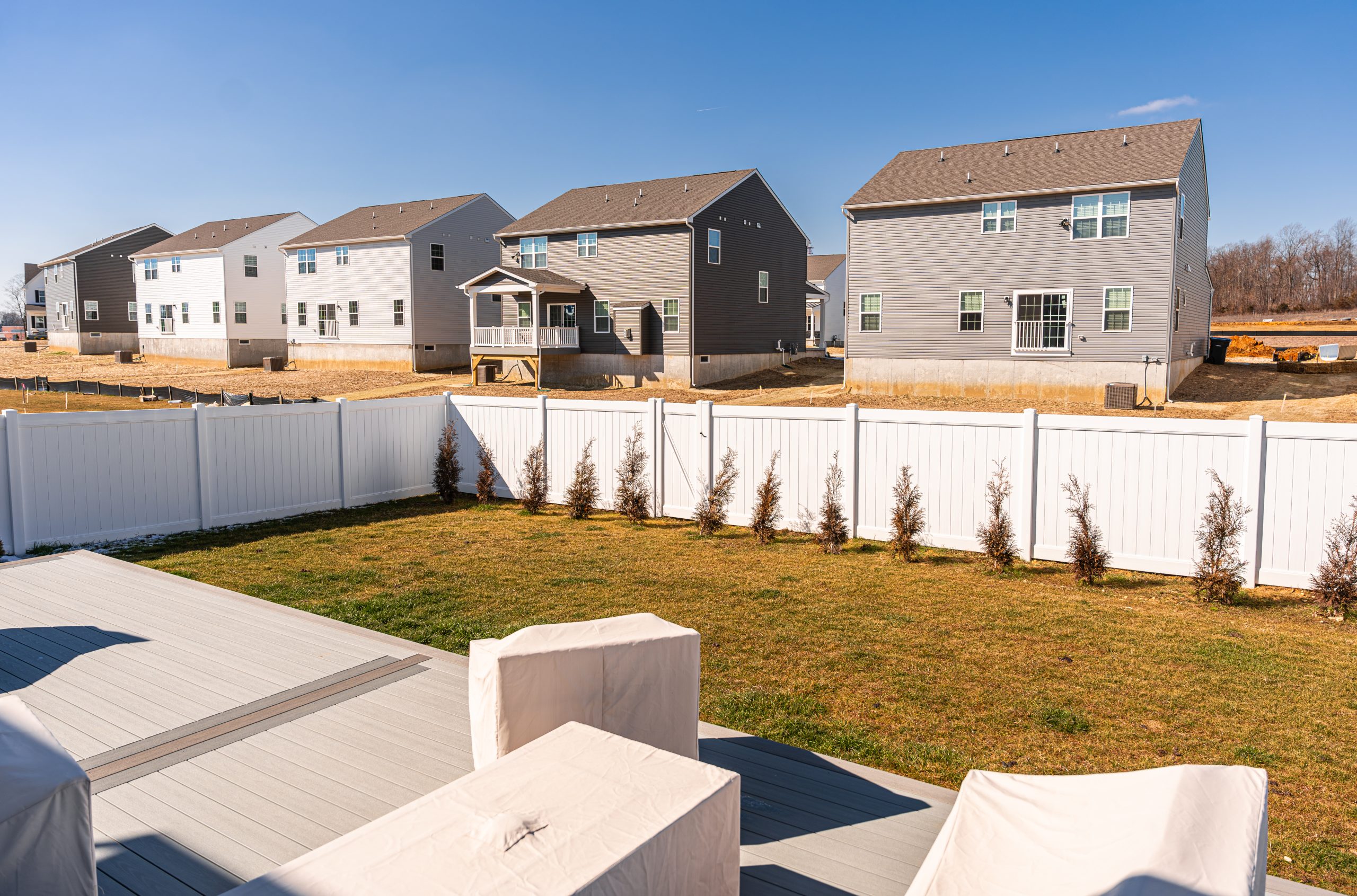 White Vinyl Fences